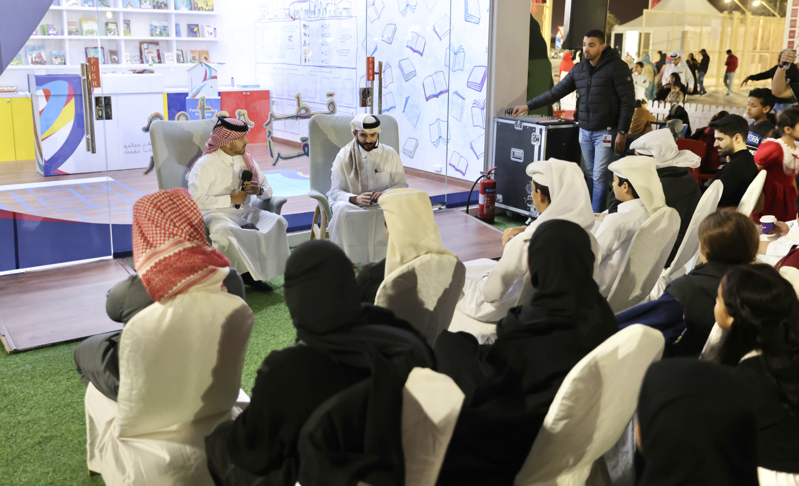 Reading Session on the Founder’s Book in cooperation with Qatar Reads