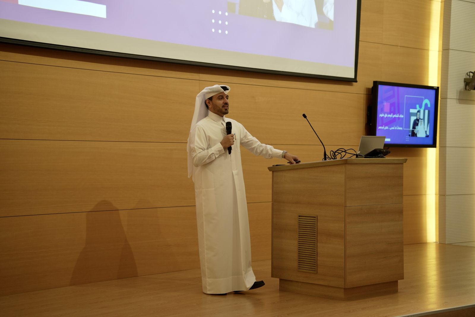 "Indelible Fingerprints" lecture in cooperation with Qatar University